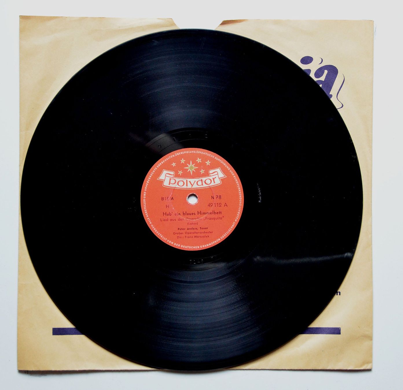 Dischi in vinile: Schellackplatten 4 – Usato da Belp venduto da MetroEdi 1