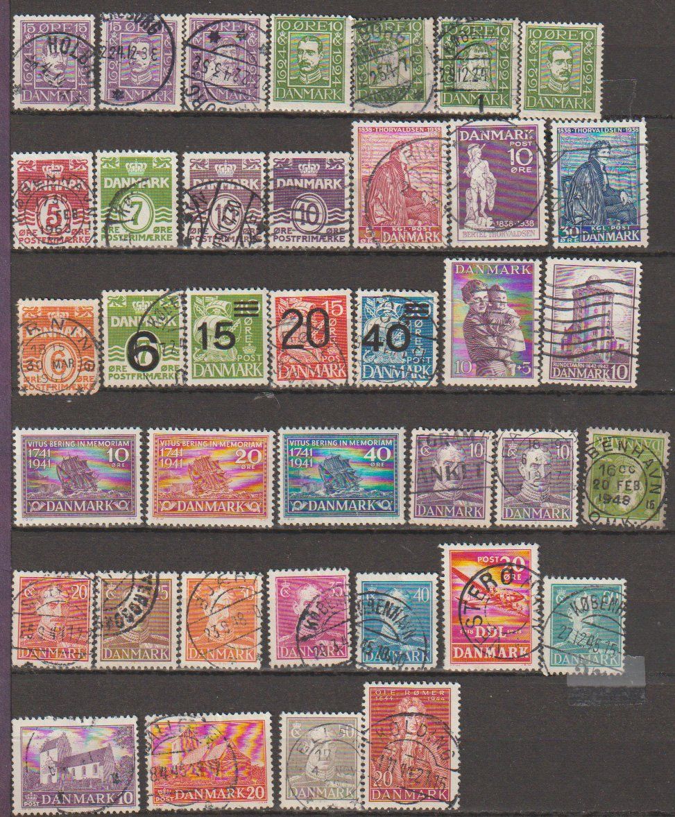Tutti i francobolli: Danemark, rare! – Usato da Crans-Montana venduto da kira56