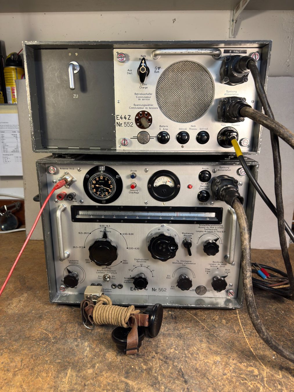 Radiocomunicazione: Autophon E-44 (E-602) Allwellenempfänger – Usato da Ins venduto da funkflieger 1