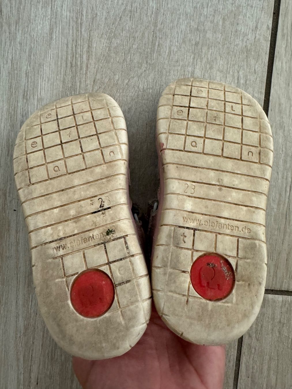 Elefanten Scarpe per ragazze: elefanten Sandalen Gr. 23,Leder, rosa – Usato da Gelterkinden venduto da Familienferien 5
