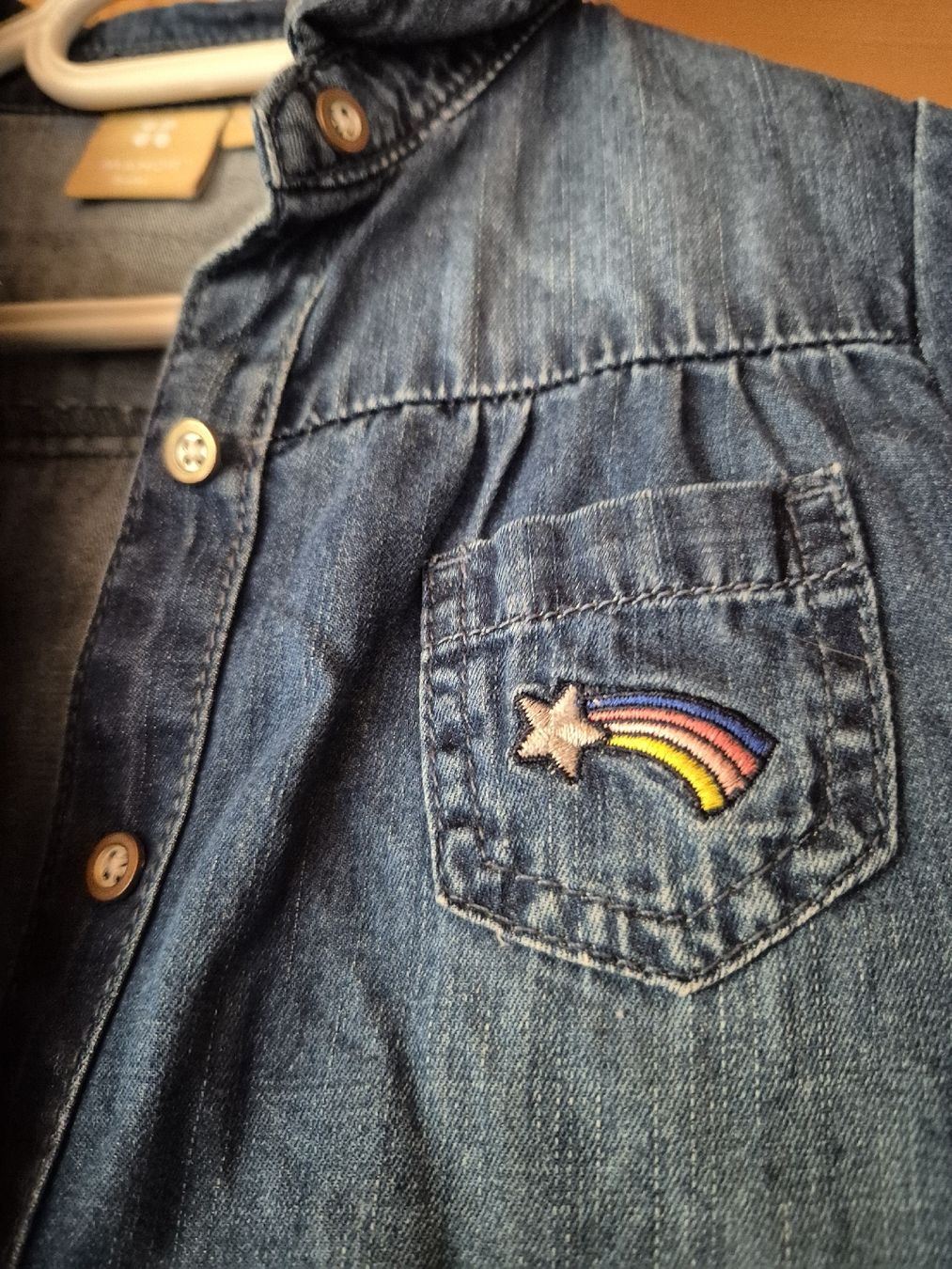 Manor Vestiti & Gonne: Wunderschöne Jeansbluse/Jeanskleid 86 – Nuovo (secondo la descrizione) da Wynigen venduto da La_Talpa 1