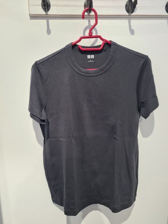 Uniqlo U T-Shirt, dunkelgrau, Grösse L