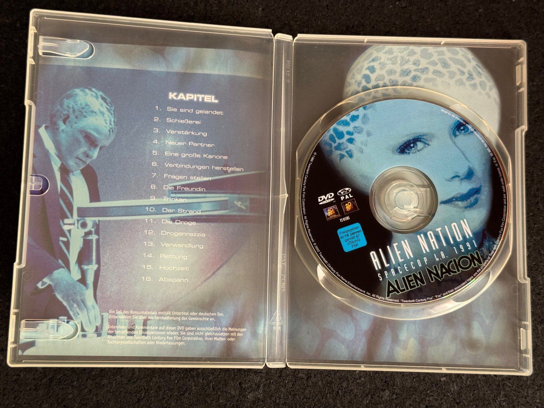 Tutti i DVDs: Alien Nation Spacecop L.A.1991 DVD EN/DE/SP – Usato da Fribourg venduto da tschjoly 4
