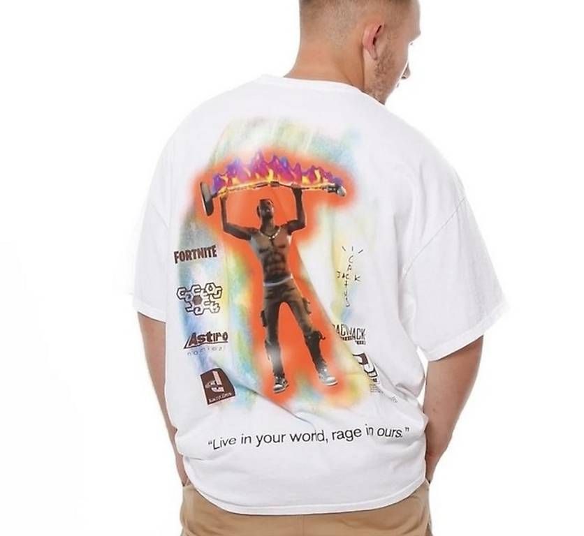 T-shirt: Travis Scott TShirt – Nuovo e nell'imballaggio originale da Luzern venduto da LuzernerShop