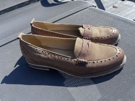 Leder Mokkasin Ellen Blake Vera pelle 38  39