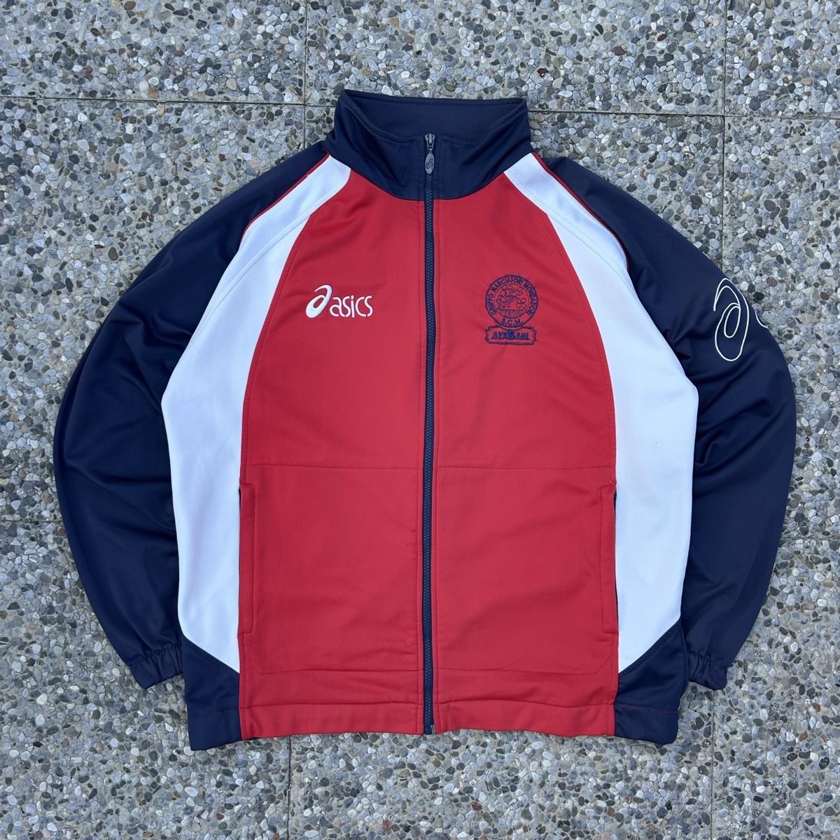 Asics Jacken: Vintage Asics Red Track jacket – Gebraucht aus brent von fukusapes