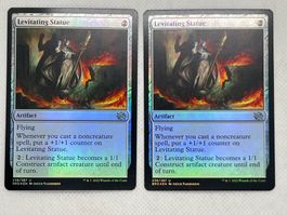 Levitating Statue Foil Magic Karte (2 Stk)