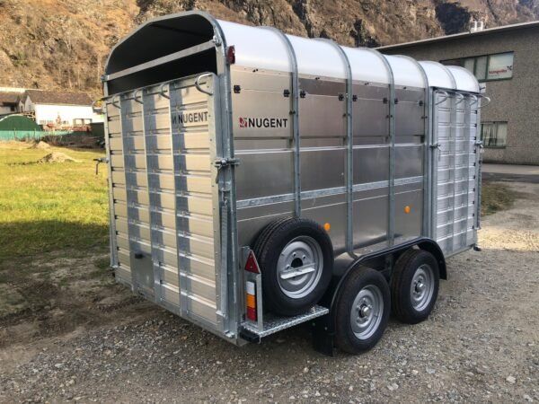 Nugent Rimorchi: Nugent Viehanhänger LS126/2-012 2 Achser – Nuovo e nell'imballaggio originale da Gunzgen venduto da HofmannAnhaenger 1