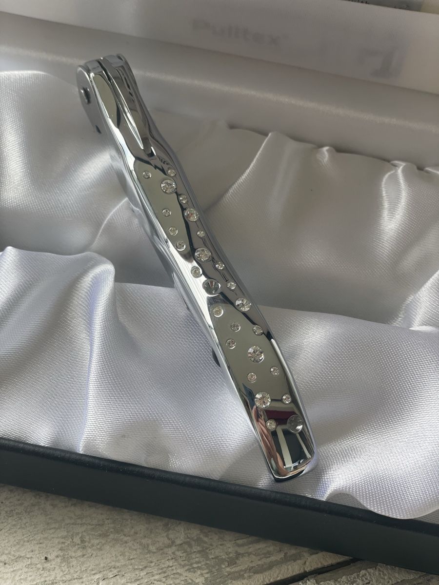 Apribottiglie & Tappi per chiusura: Pulltex Classic Swarovsky Kellnermesser, Korkenzieher  – Usato da Schaffhausen venduto da marakesch41 1