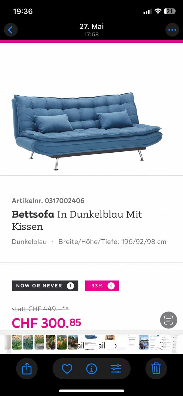 Sofas: Schlafsofa – Gebraucht aus St. Ursen von los_6yyj 2