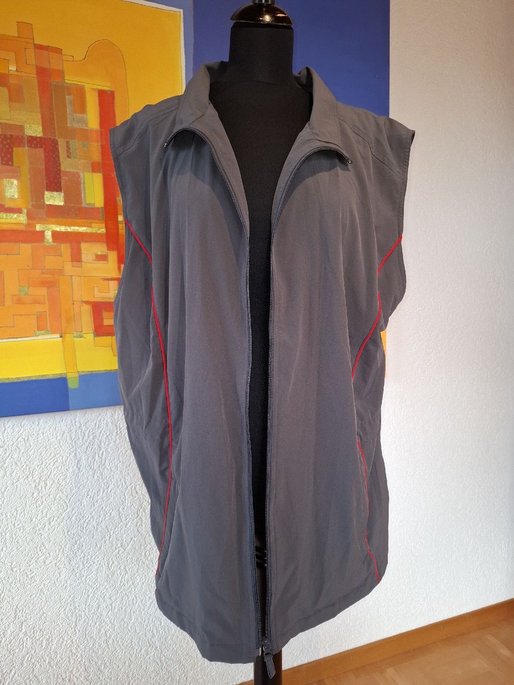 Gilets: weste damen Gr 50 52 Grau Herbst Basic Winter plussize 35 – D'occasion à Vinelz par sonnenmond77 2