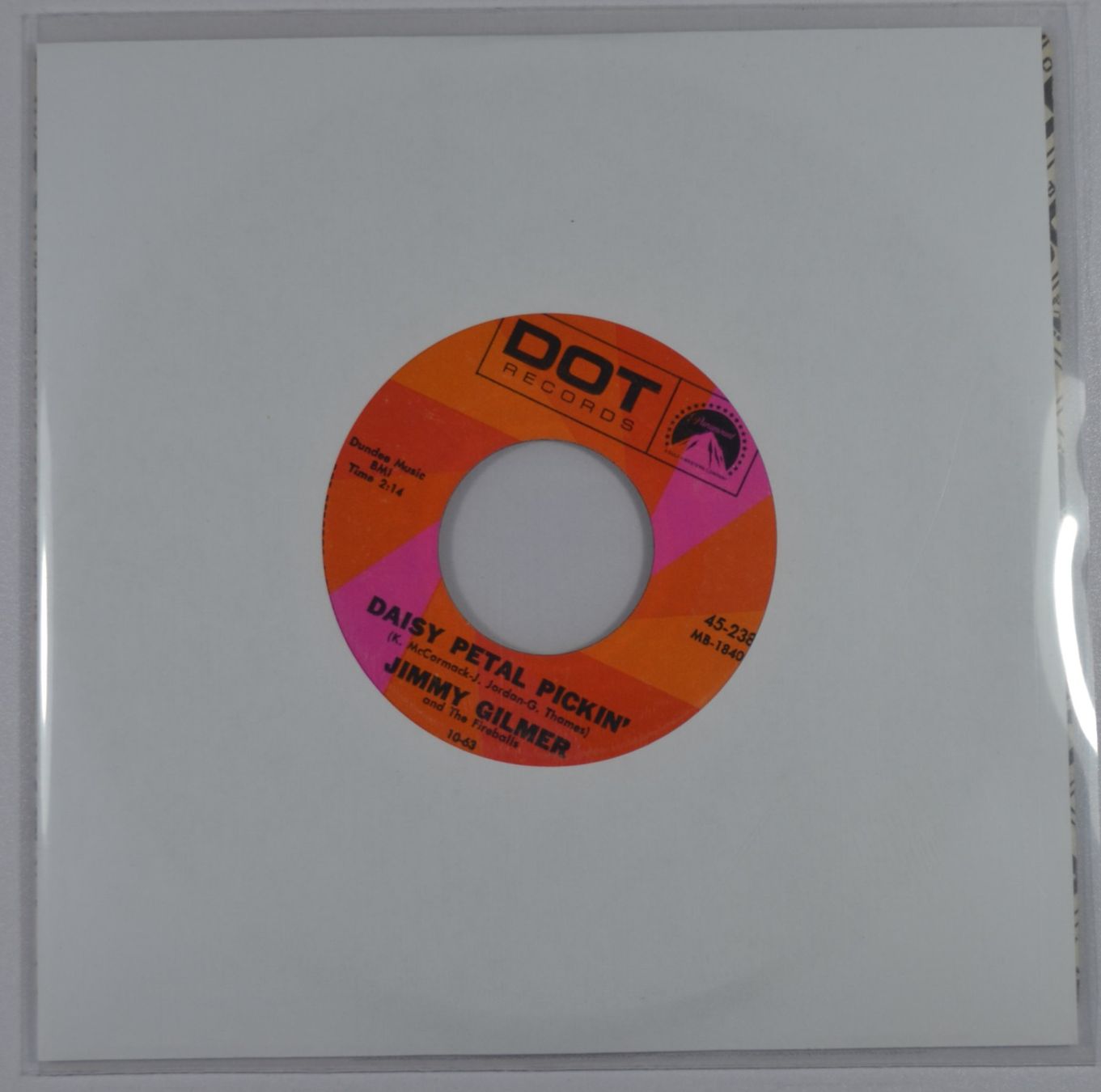 Dischi in vinile: Single: JIMMY GILMER & THE FIREBALLS - Sugar Shack – Usato da Frenkendorf venduto da Yard-Sale-2000 1