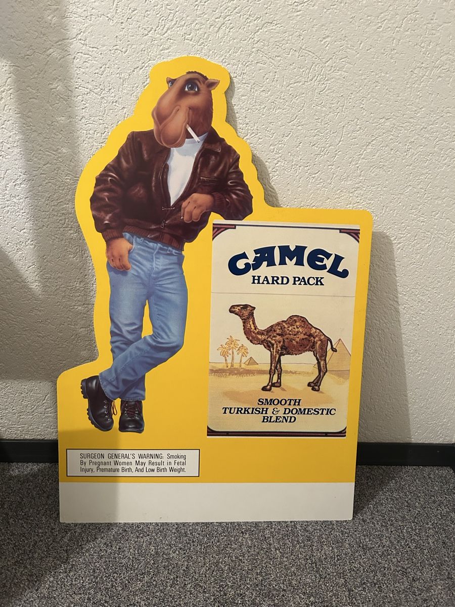 Camel Insegne: Camel Reklame Aufsteller – Usato da Schliern b. Köniz venduto da Trebesch 1