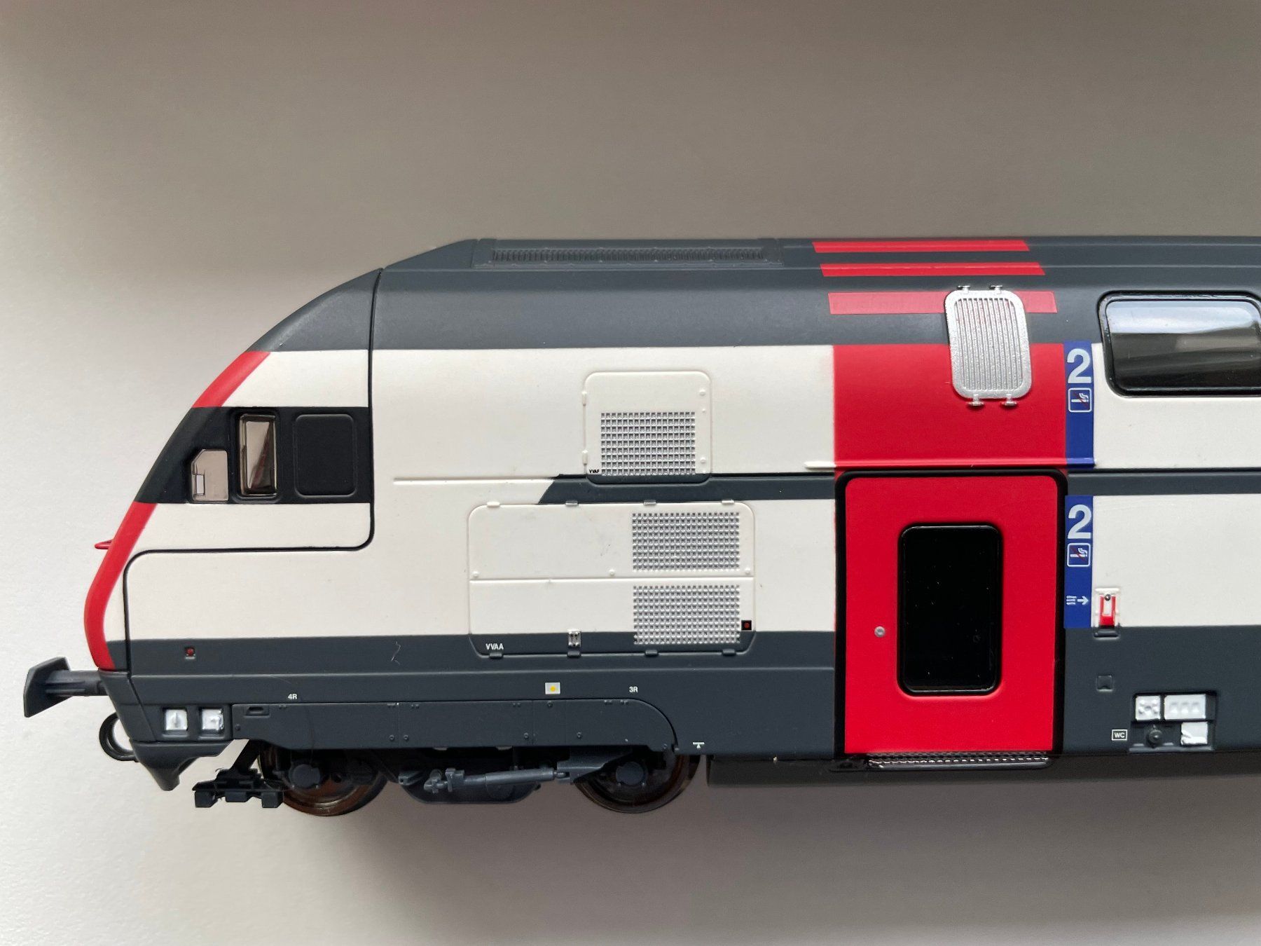 Roco Modellini di ferrovie: Roco 45464: SBB IC 2000, Dosto Bt 915 – Usato da Spiez venduto da bap75 4