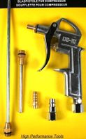 Druckluft-Pistole-Set / 5teil.