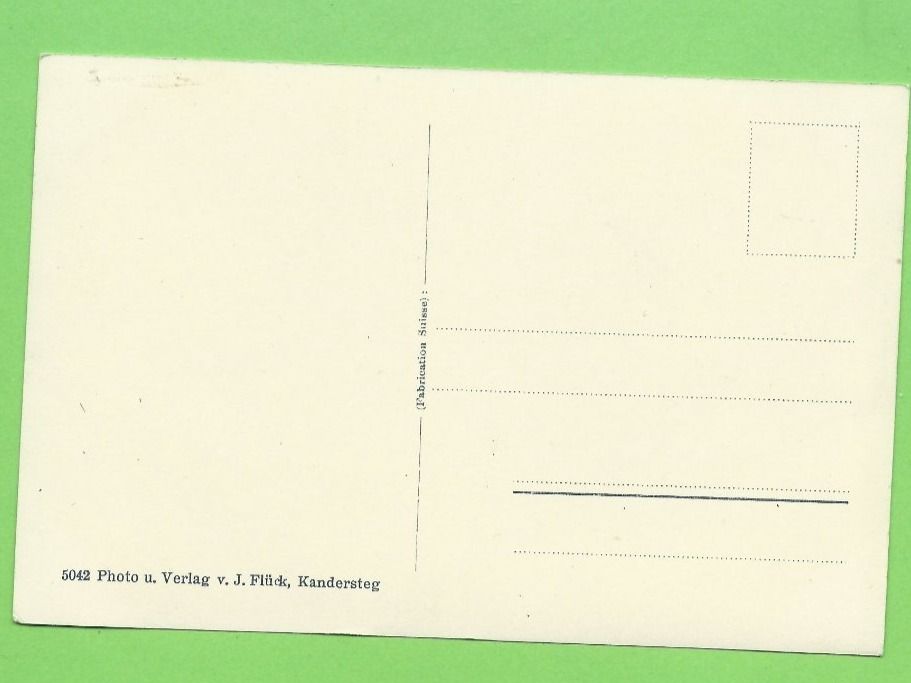 Cartoline postali: Oeschinensee & Blümlisalp – Nuovo (secondo la descrizione) da Zürich venduto da t24_de 1
