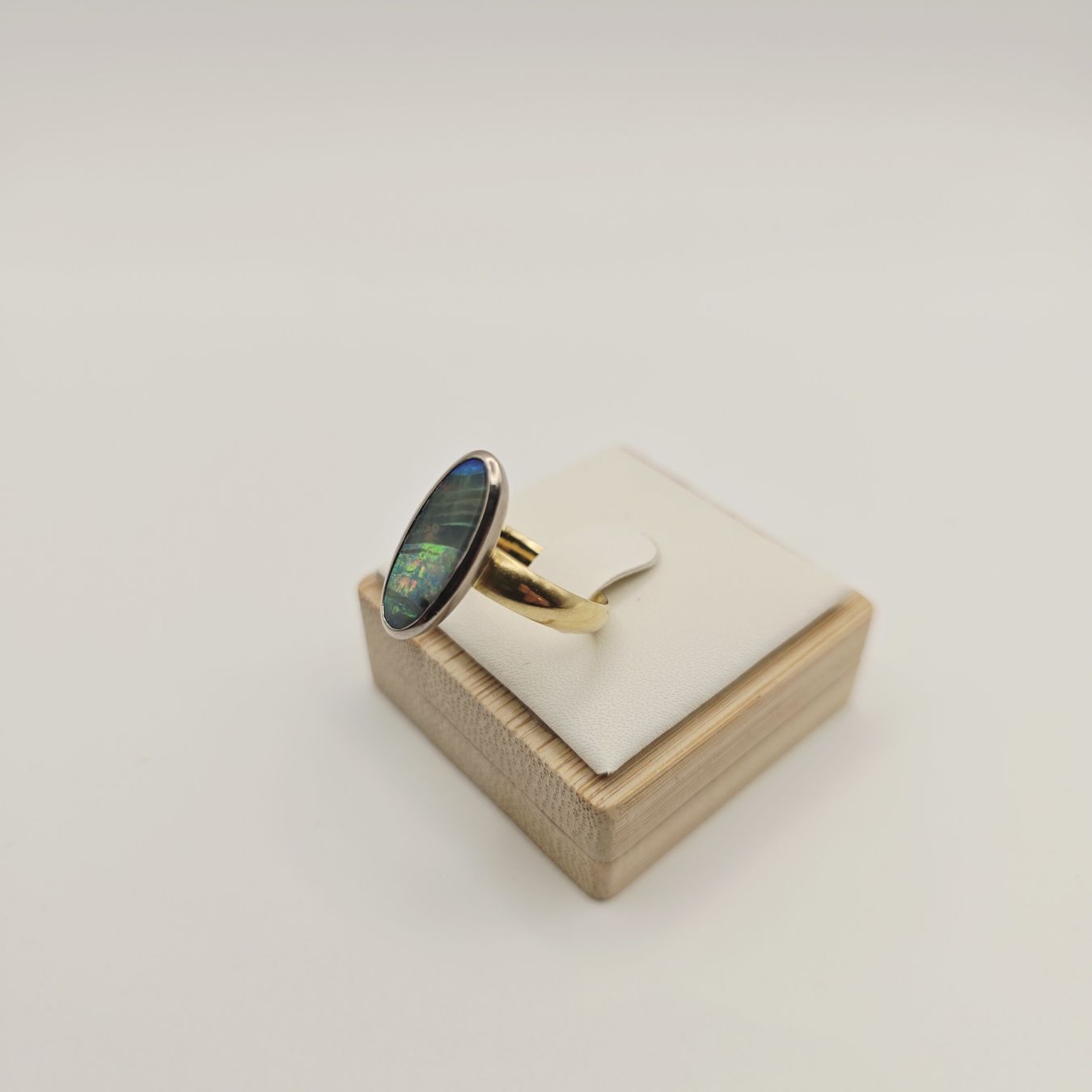 Anelli: Gold Ring Opal 18 KT 750 Gold Gr 53 – Nuovo (secondo la descrizione) da Stein am Rhein venduto da JuwelierSteinbock.CH 2