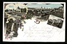 Litho Biel, Magglingen, Taubenloch, Schl