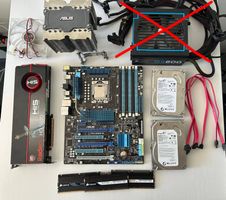 PC Komplett-Set ASUS X58 + Xeon + RAM + GPU