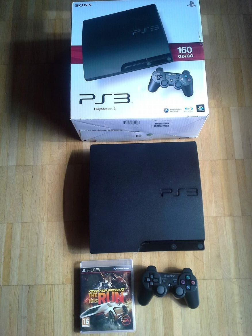 Sony Konsolen: Playstation 3 (PS3) 160GB mit Spiel & Controller! – Gebraucht aus Männedorf von rbollier
