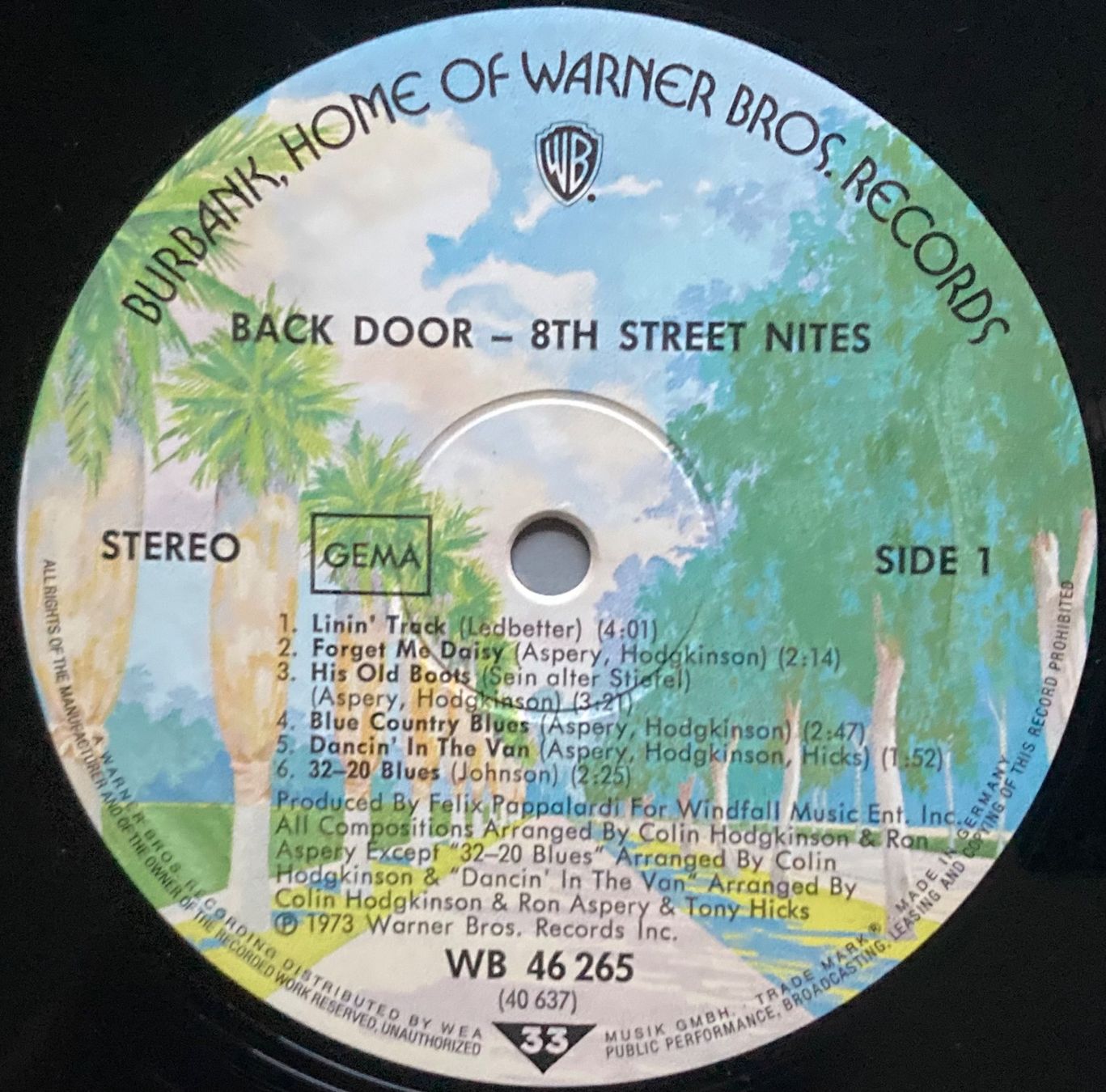 Vinyles: BACK DOOR - 8TH STREET NITES – D'occasion à Poliez-Pittet par Newtown-Records 3