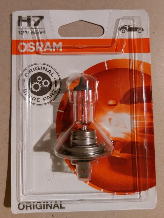 OSRAM H7 12V 55W Originalverpackt | Kaufen auf Ricardo