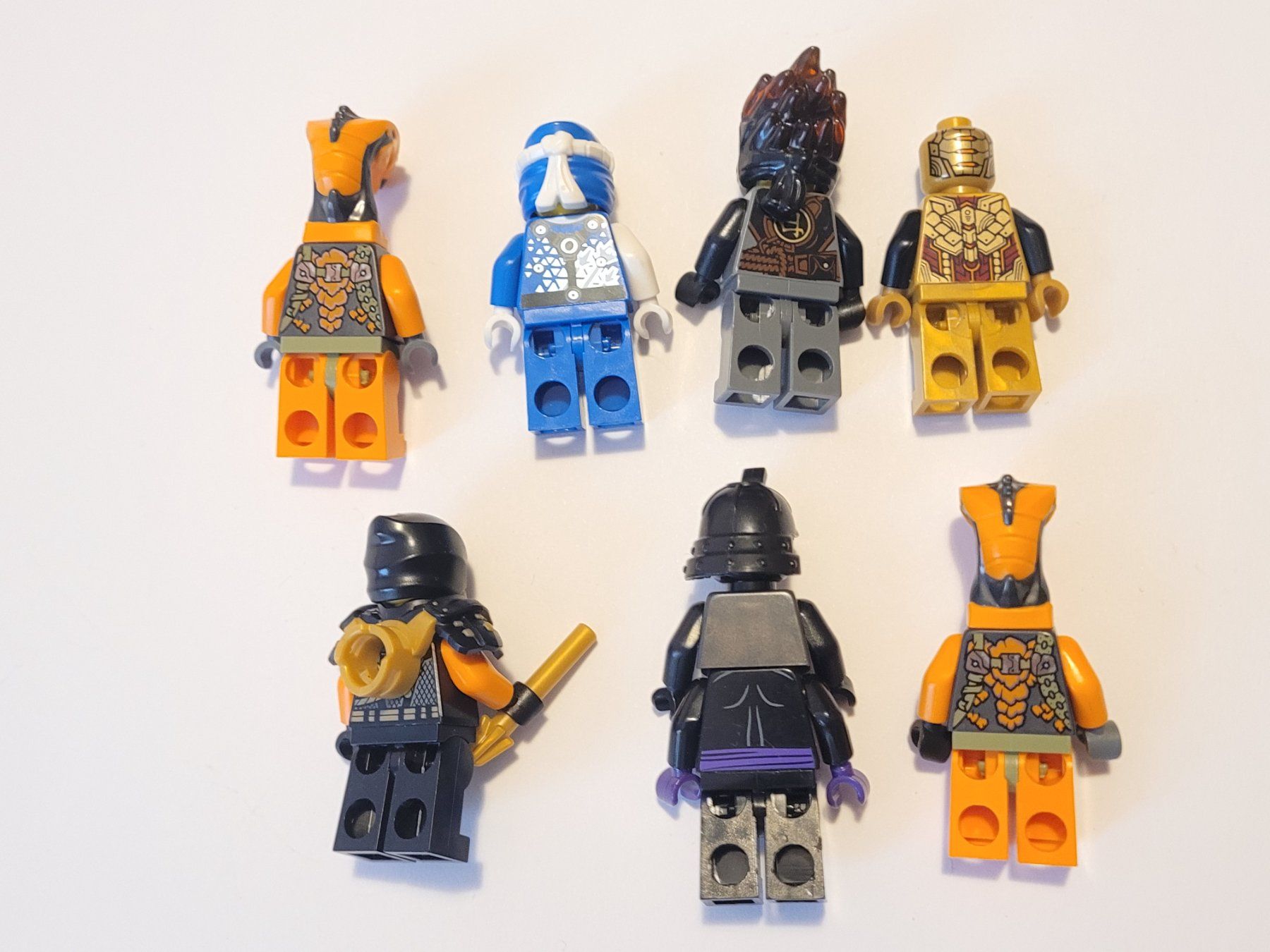Lego Kit di costruzioni: 7 Lego Ninjago minifigureines – Usato da La Tour-de-Peilz venduto da estelle69 2