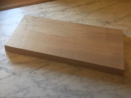 schönes Zopfbrett Massivholz Eiche- Neu!