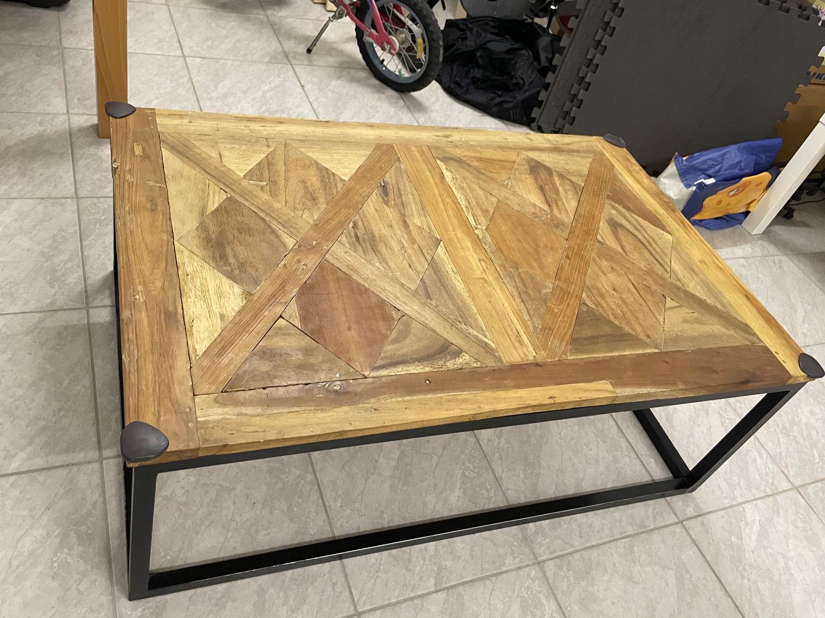 Tavoli: Wohnzimmer Tisch - Holz - Vintage – Usato da Mellingen venduto da Splendor01 2