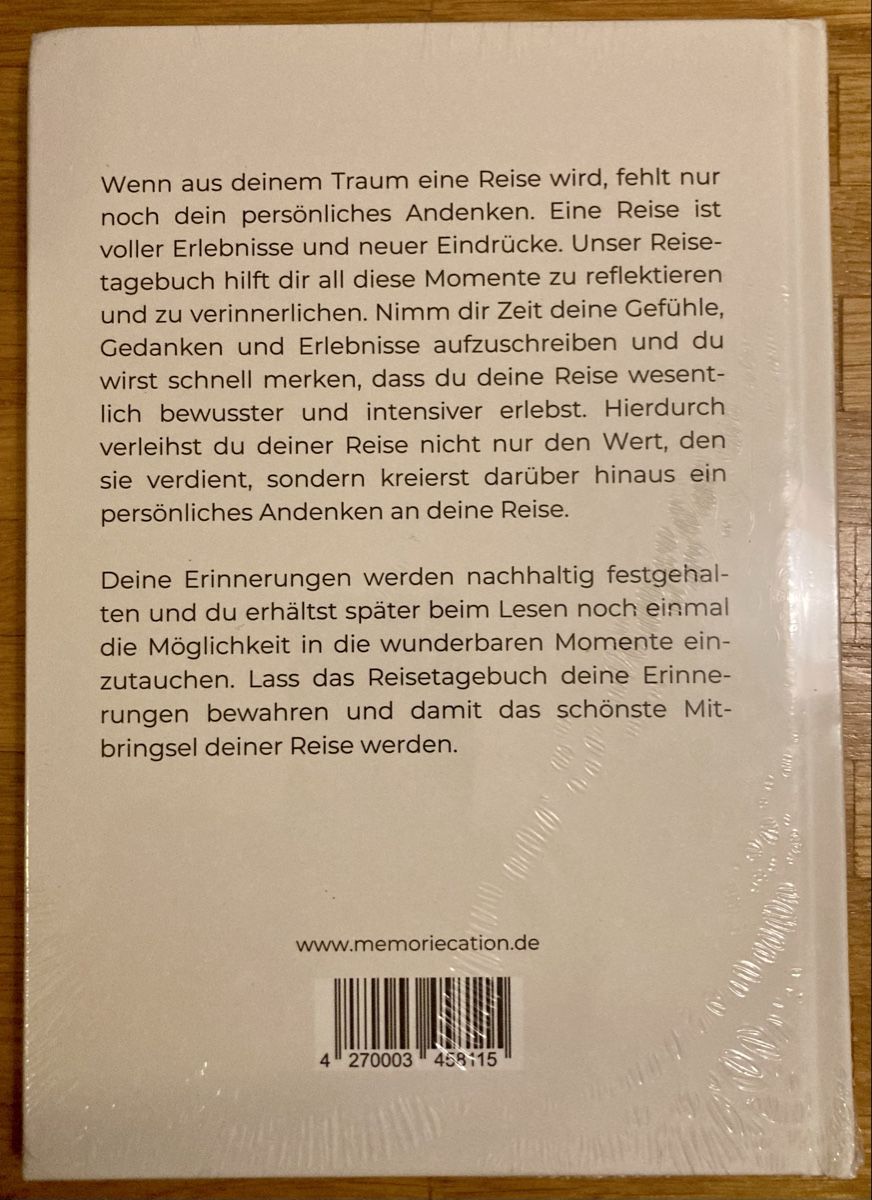 Libri: Reisetagebuch – Nuovo e nell'imballaggio originale da Kreuzlingen venduto da TIPI777 1