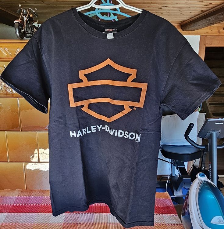 Harley-Davidson T-Shirt grosses L ! schwarz, guter Zustand. 1