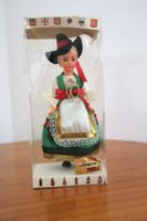 italienische Vintage-Trachtenpuppe, Höhe ca. 18 cm