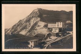 AK Rochers de Naye, Le Sommet, Bergbahn
