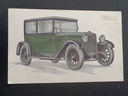 Litho Werbe PK / FIAT 509 - Gelaufen Zürich 1927