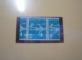 Abart10Rp Standesläufer1960, Rollenmarke falsch geschnitte**