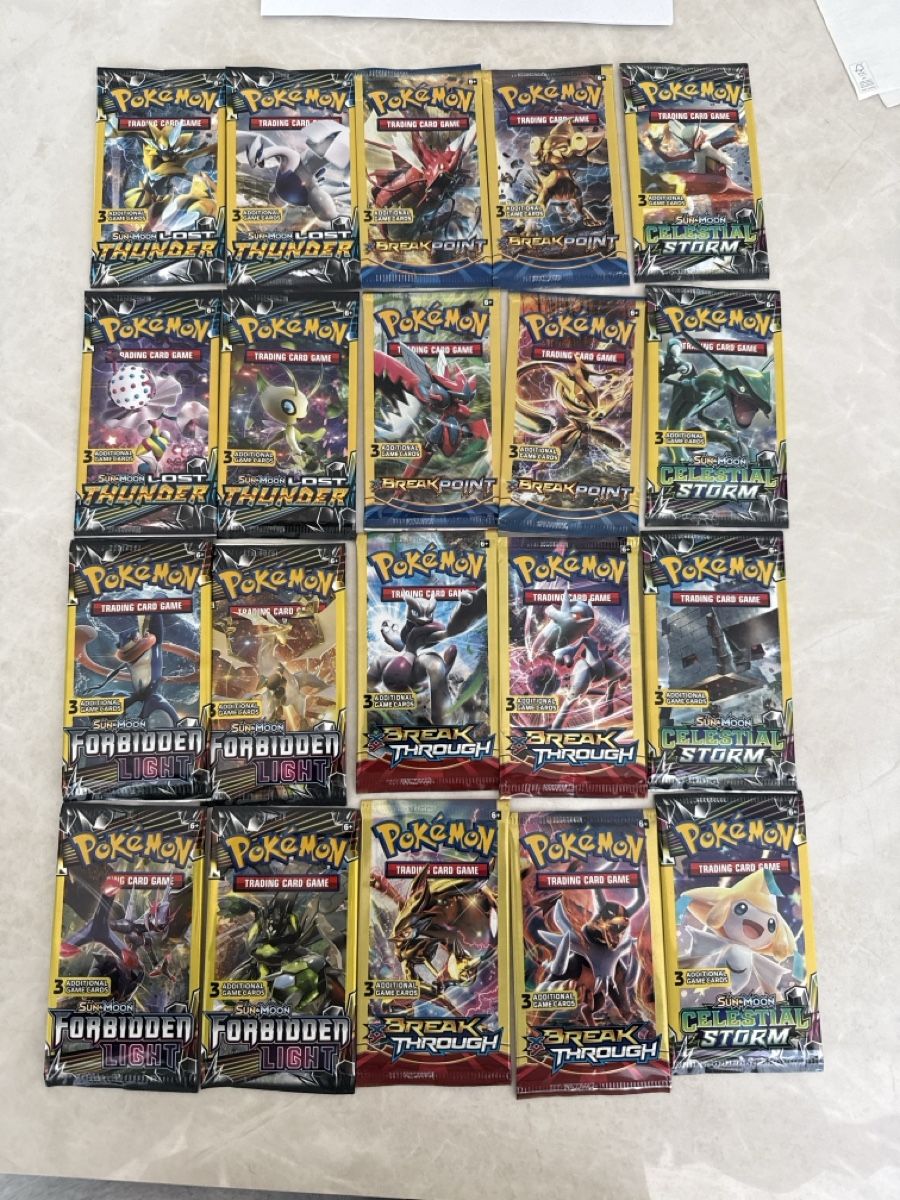 Pokémon Carte collezionabili: Alte Booster aus Sun&Moon Ära – Nuovo e nell'imballaggio originale da Geroldswil venduto da Marseille11