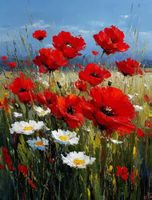 Diamond Painting Wildmohnblumen-151-30x40-326