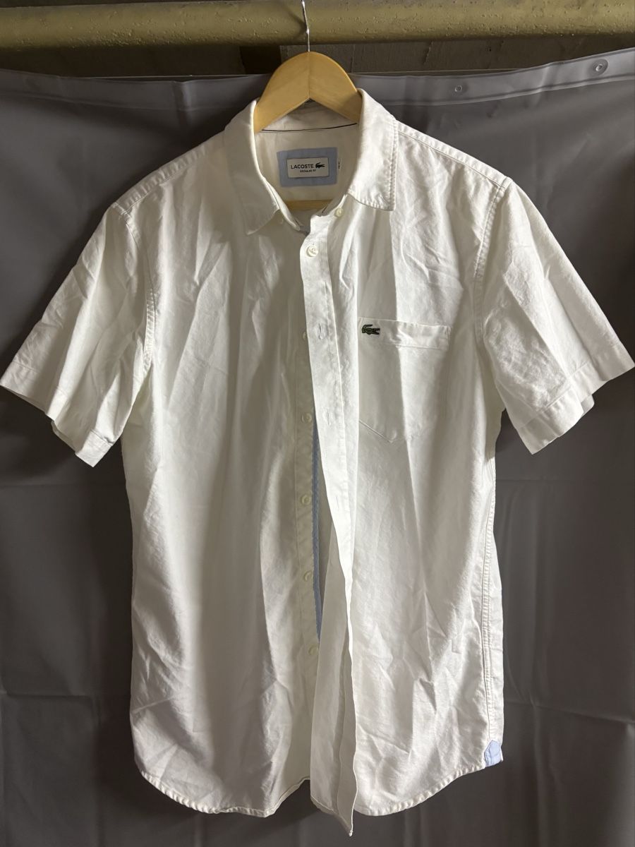 Lacoste Hemden: Lacoste Hemd weiss – Neu (gemäss Beschreibung) aus Basel von kleinerprinz