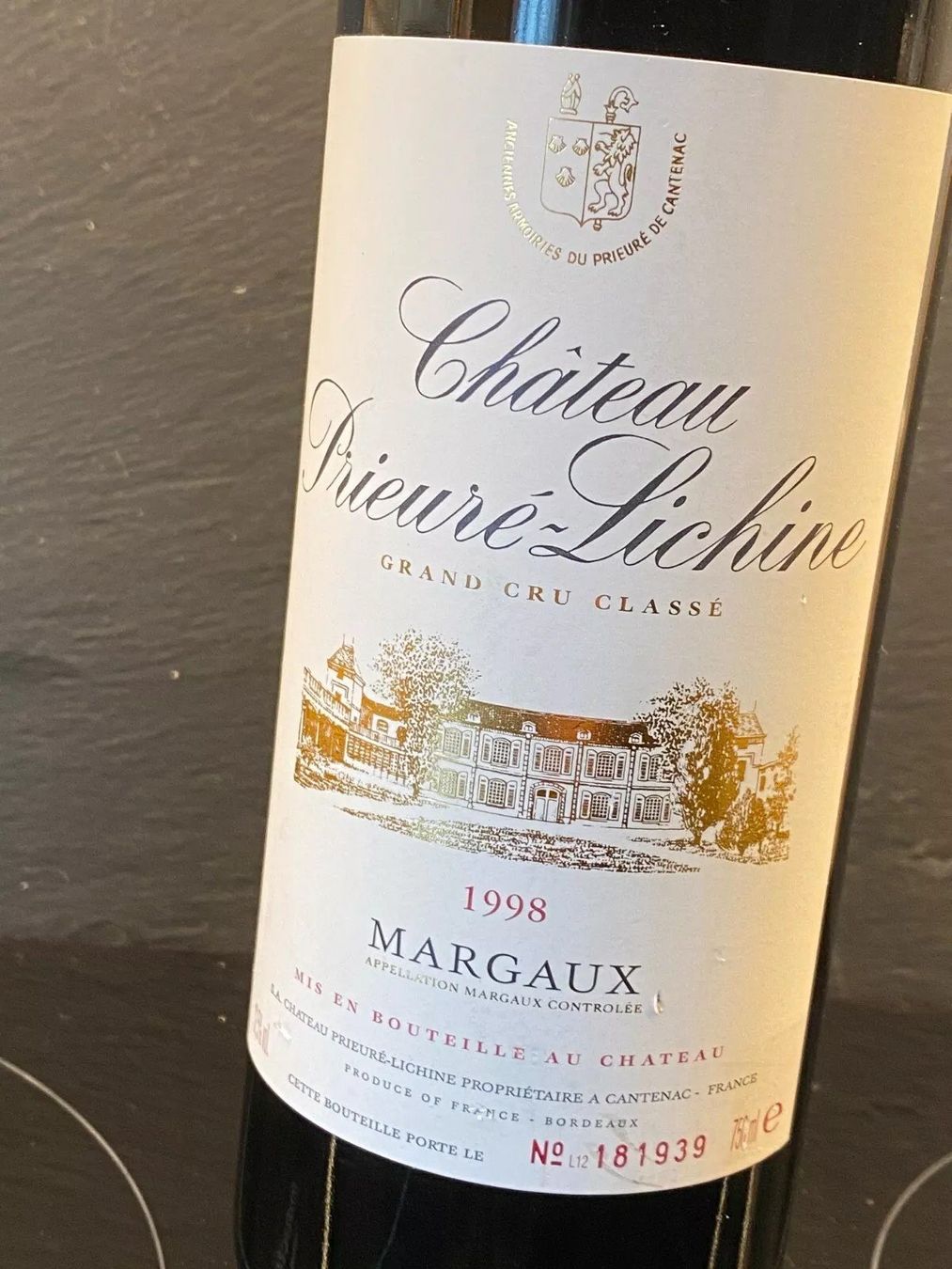 Château Margaux Vino: CHÂTEAU PRIEURE LICHINE 1998 Margaux – Nuovo (secondo la descrizione) da Winterthur venduto da jocker_dv