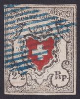 14I POSTE LOCALE T.2 mit KE, vollrandig, blaue Raute