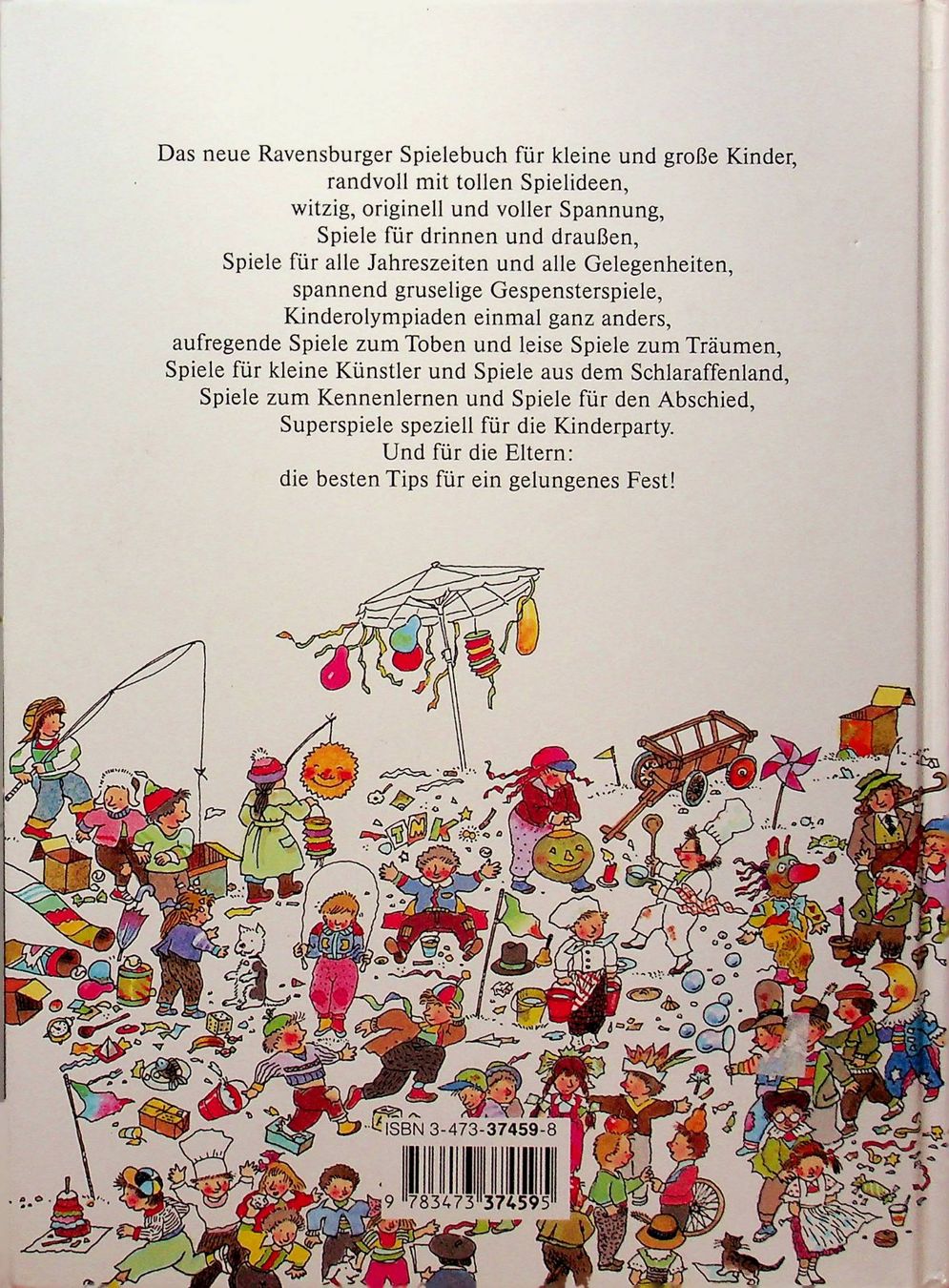 Bücher: Bartl/Michalski  Kinderspiele Kinderpartys Ravensburger – Gebraucht aus Reitnau von Zaomir 1
