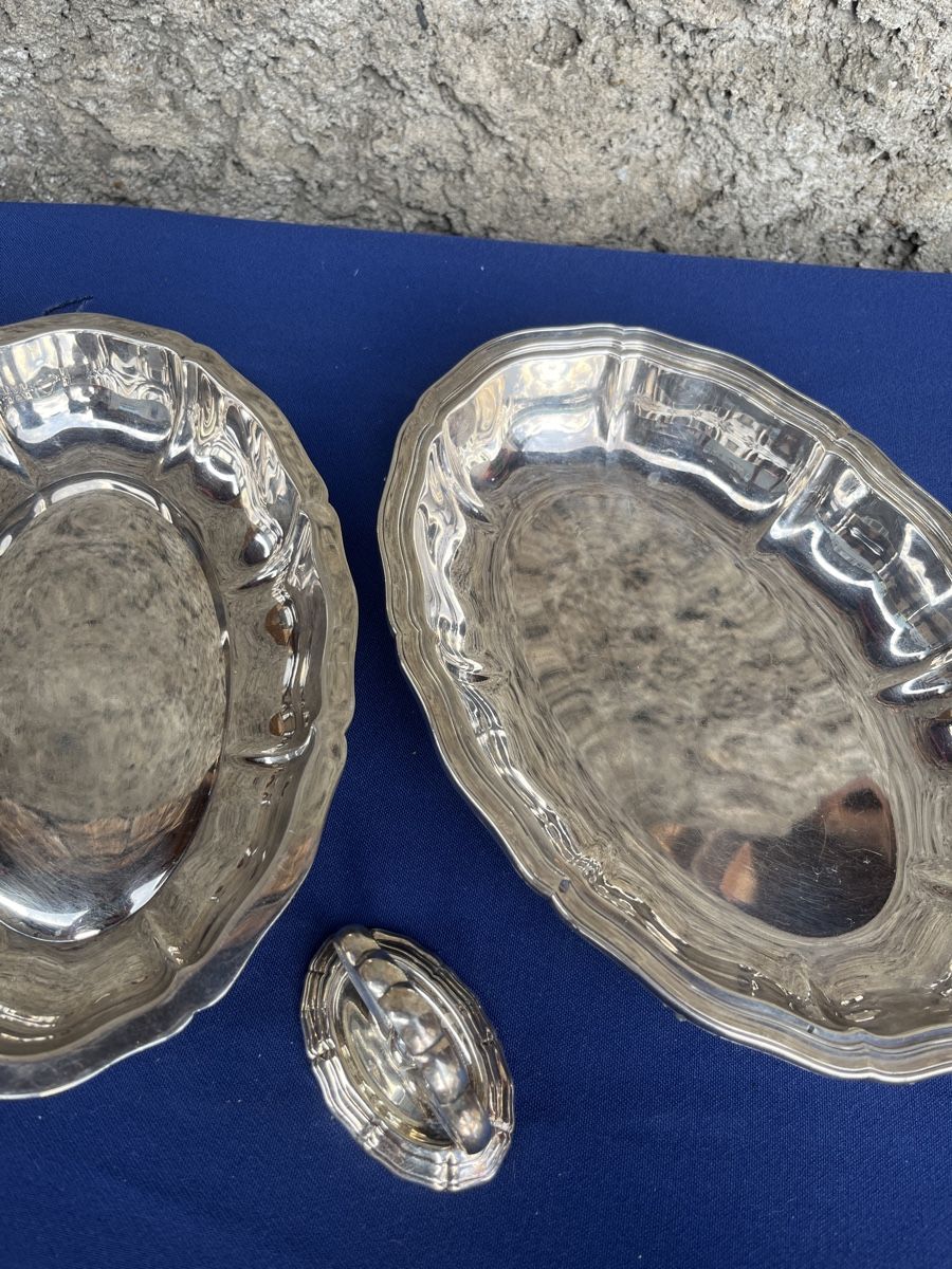 WMF Servierplatten: WMF Servierplatten Set 2-teilig versilbert guter Zustand – Gebraucht aus Brienz BE von hey_z9vg 5