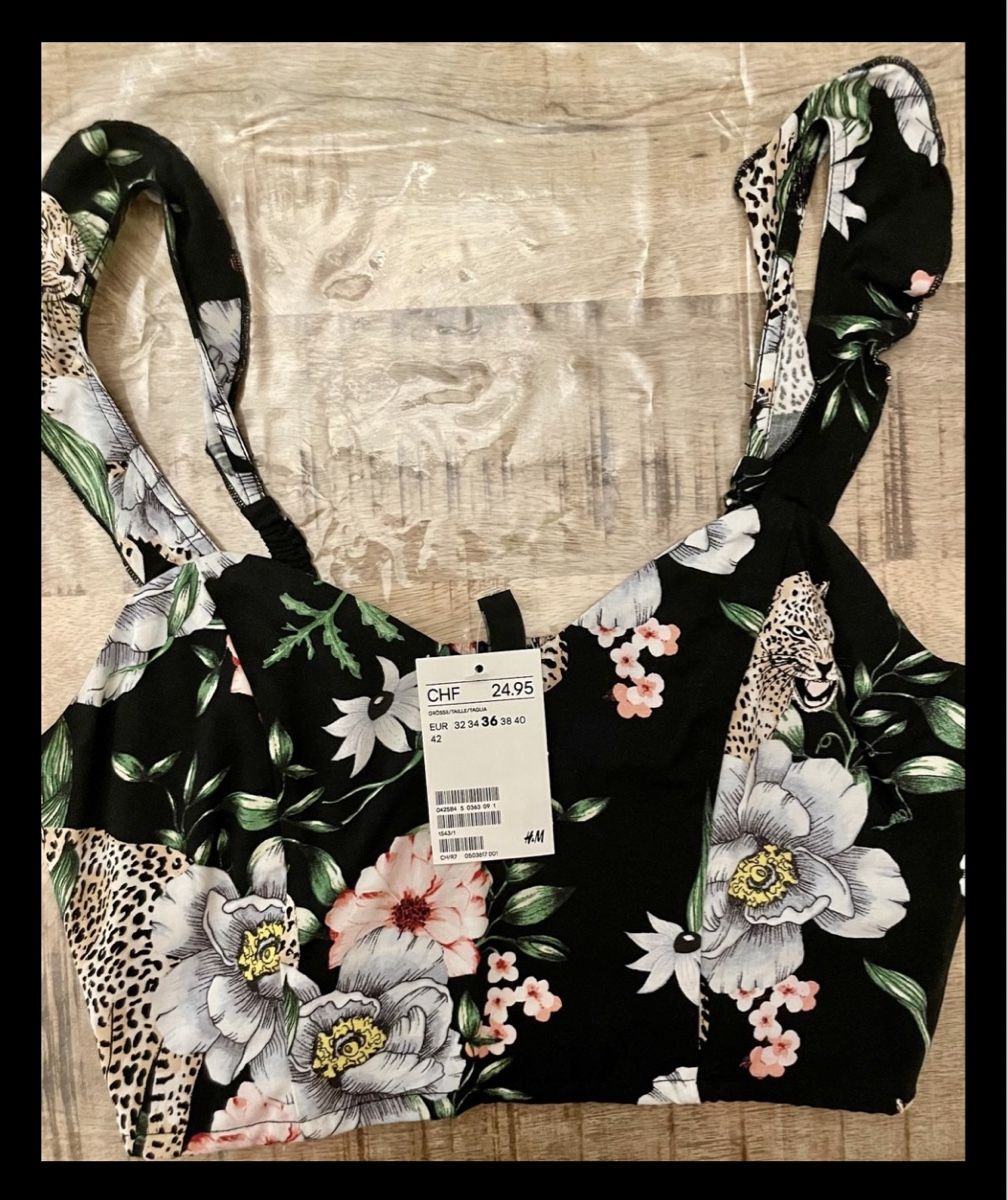 Top: Sommer Crop Top, Gr. 36 – Nuovo (secondo la descrizione) da Spreitenbach venduto da Elisa1976 1