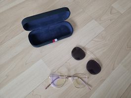 Brille Tommy Hilfiger, Aufstecksonnenbrille, TH 1632 S9E 145