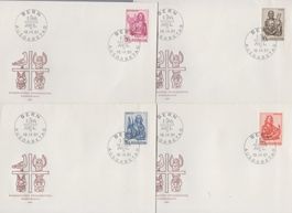 FDC les évangéliste 381 - 384