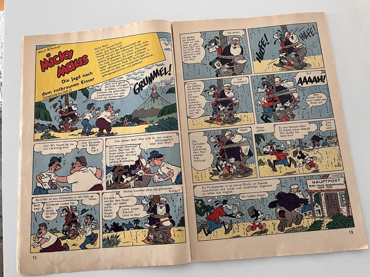 Fumetti: Micky Maus Comic 1961 Heft 14 – Usato da Recherswil venduto da Solheure66 1