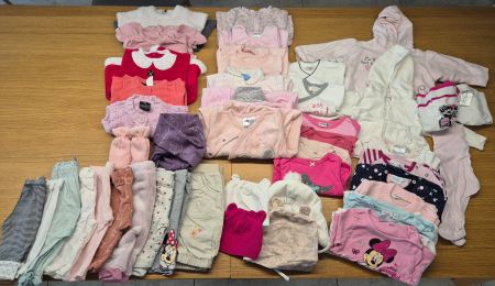Kleider Paket Mädchen 5, 43 Teile, Winter, Grösse 62