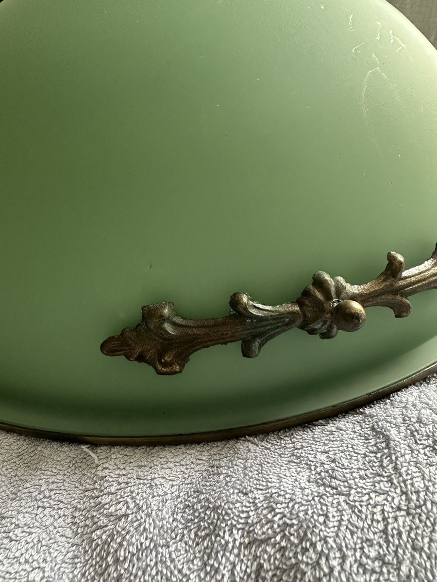 Lampadari & plafoniere: Grüne Vintage Lampe, Glas – Usato da Zürich venduto da yvonne.knoblauch 6