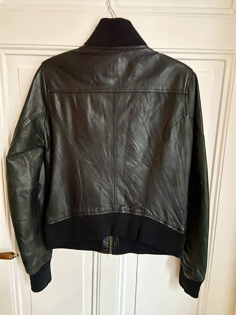 Zara Jacken: Zara Trf Lederjacke schwarz Gr.S – Gebraucht aus Zürich von Unique2400 2