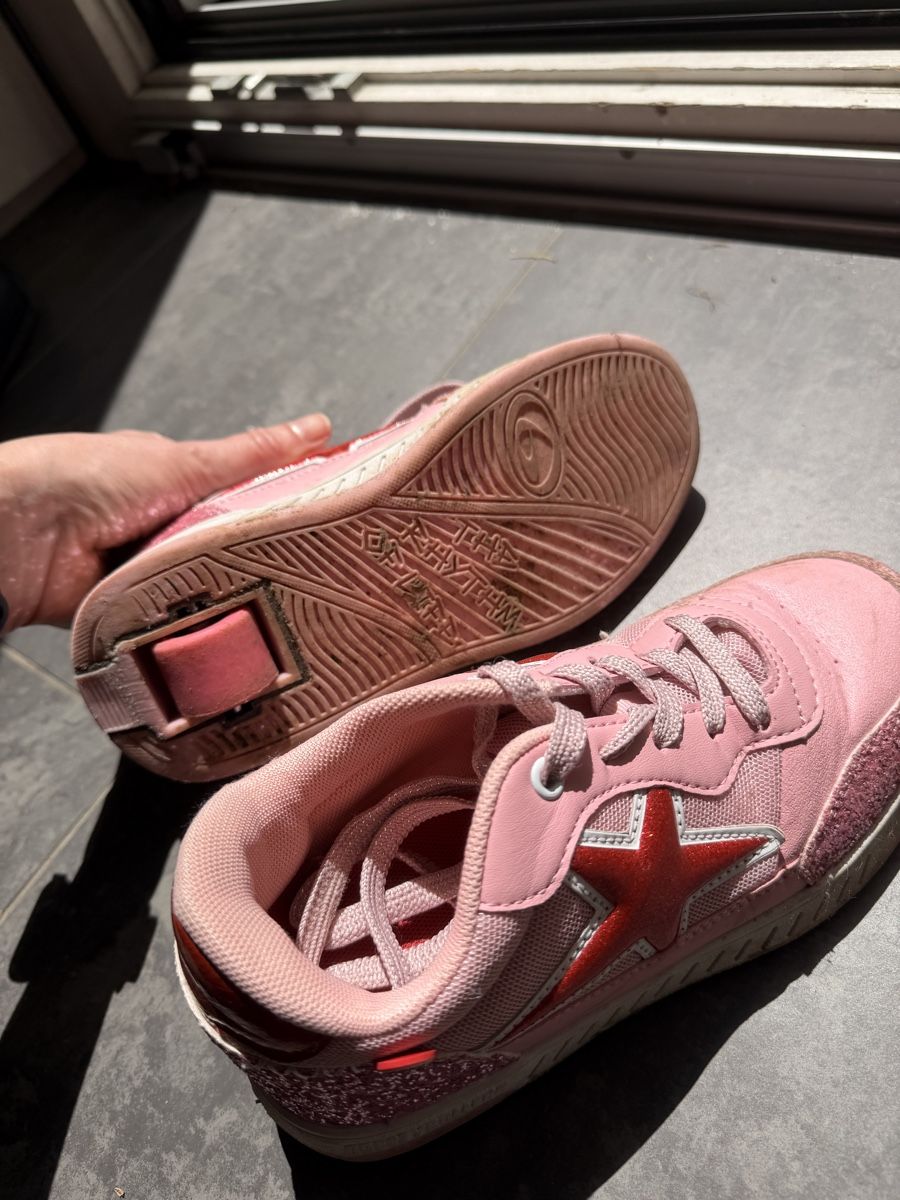 Pattini in linea & Pattini a rotelle: Breezy Rollers Pink Star Glitter Roller Shoes nr. 35 – Usato da Wettingen venduto da iidy 3